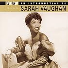 An Introduction to Sarah Vaughan by  Sarah Vaughan 