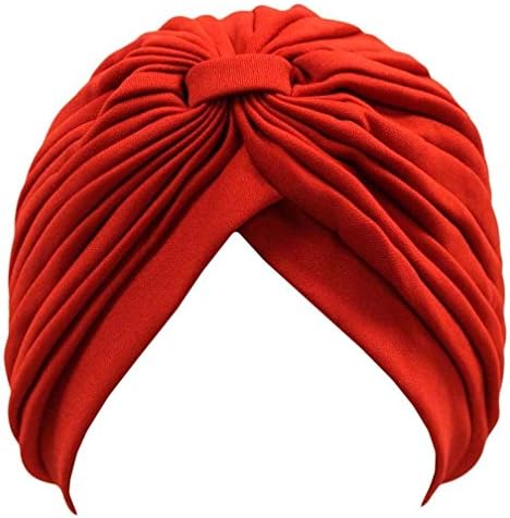 YUTIA Womens Twist Pleated Stretch Turban Hair Wrap