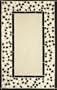 Sawgrass Mills Indoor or Outdoor Mosaic Duracord 5' x 8' Rug in Black