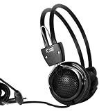 Case Logic HD101 Stereo Headphones With Boom Mic - Black