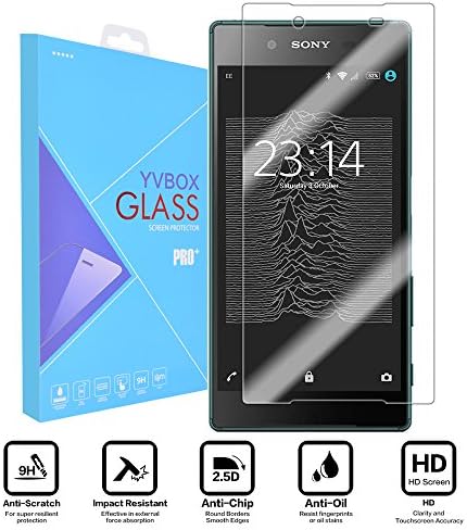 Sony Xperia Z5 Premium Screen Protector, YVBOX Ulra Thin Anti-Scratch Shatterproof Ballistics Front Tempered Glass Screen Protector Film for Sony Xperia Z5 Premium 5.5" - Crystal Clear