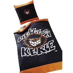 Die Wilden Kerle Bettw�sche, 135*200 Bettbezug & 80*80cm Kopfkissen