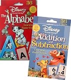 Disney Learning Flash Cards (Alphabet and Numbers) (2 Sets)
