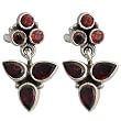 Dangle-Earrings Sterling Silver Citrine Jewelry 1.75 inches