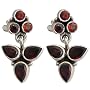 Bijoux Grenats sertis sur Argent 925 - Boucles d'o&hellip de ShalinIndia