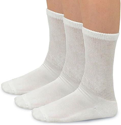 TeeHee Viscose from Bamboo Diabetic Sports Cushion Crew Assorted Multi Pair Pack