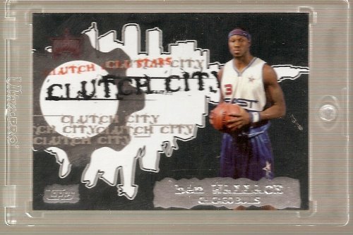 2006 07 Topps Clutch City Stars Ben Wallace Chicago Bulls Basketball Card # 6 - Mint Condition - Shipped in Protective Acrylic Display Case