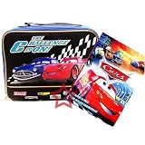 Disney Cars Lunch Bag + Sticker Book by American Clocks
