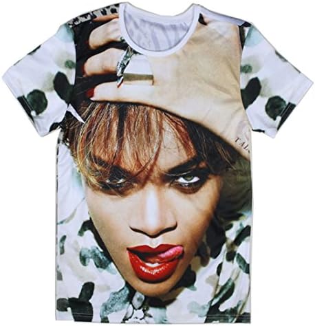 Unisex Black Rihanna Unapologetic Shirt Clothing Women Men Size M