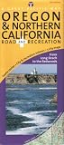Oregon & Northern California Coast Road & Recreation Map