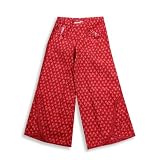 Mish - Toddler Girls Corduroy Flower Pant, Red