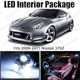 Nissan 370Z White Interior LED Package (5 Pieces)
