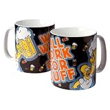 Review UnitedLabels  / UnitedLabels - The Simpsons Mega-Cup Homer Simpson 850 ml
