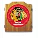 NHL Chicago Blackhawks Dart Cabinet includes Darts and Board