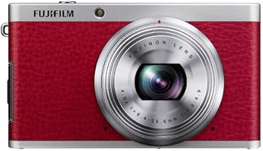 Fujifilm XF1 12 MP Digital Camera with 3-Inch LCD Screen (Red)