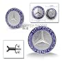 MERCEDES BENZ FLAT HOOD BADGE TRUNK EMBLEM E320 E430 E500 E55 W210 W211 E