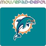 Miami Dolphins (Design 2) Premium Quality Mousepad 7.75" x 9.25"