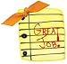 Traverse Bay Confections Hand Decorated Great Job Notepad Cookie, 4.5-Ounce Individually Wrapped Cookies (Pack of 4)