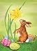 Bunny Daffodil Garden Flag