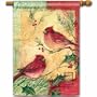 Crimson Cardinals Standard House Flag