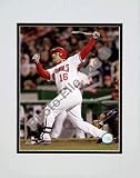 Paul Lo Duca 2008 Batting Action Double Matted 8O x 10O Photograph (Unframed)