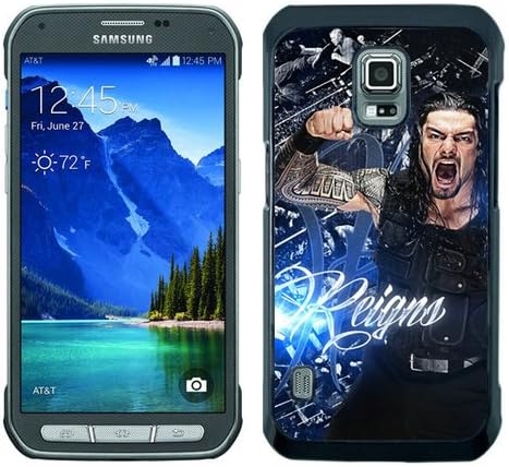 Wwe Superstars Collection Wwe 2K15 Roman Reigns 04 Black Samsung Galaxy S5 Active Shell Phone Case,Beautiful Look