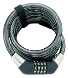 Onguard Doberman Combination Coil Lock 185 cm X 12 mm