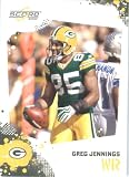 Greg Jennings - Green Bay Packers - 2010 Score Football Card - NFL Trading Card in Screwdown Case