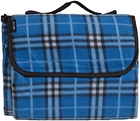 ALLWA XXX-Large 69x79 Inch Outdoor Blanket - Waterproof Picnic Blanket - Easy To Fold and Portable Beach Blanket- Family Perfect For Beach, Travel, Picnic Camping