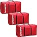 Samsonite Tote-a-ton 33 Inch Duffle Luggage Boxed (3 - Pack, Red)