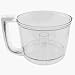 KitchenAid KFP77WBWH work bowl w/ white handle. 
