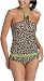 Nicole Miller Women's 2 Piece Bandeau Tankini