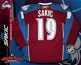 Joe Sakic Autographed/Hand Signed Colorado Avalanche Burgundy Reebok Premier Jersey
