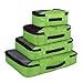 HEXIN Durable 4 Pcs Luggage Travel Packing Cube Bags for Carry-on Luggage Accessories