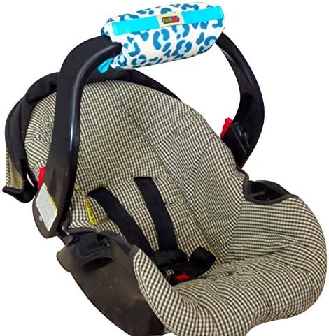 The Padalily Handle Car Seat Cushion - Luna Leopard