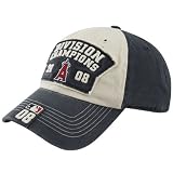 Twins Enterprise Los Angeles Angels of Anaheim Navy Blue 2008 AL West Division Champions Adjustable Slouch Hat
