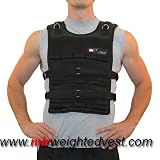 (Weekly Sales) New! MiR Pro 75Lbs Adjustable Weighted Vest (One size fits all. WEIGHTS INCLUDED.)