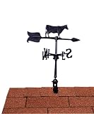 Black 24 Cow Accent Weathervane