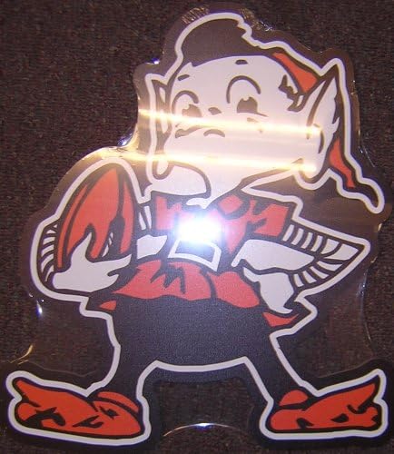 Cleveland Browns Brownie Elf Die Cut Wood Sign