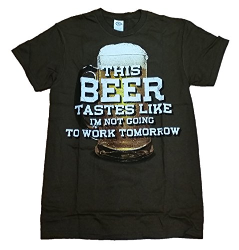 This Beer Tastes Like I'm Not Going To Work Tomorrow Graphic T-Shirt - Large