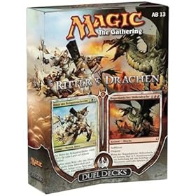  Magic the Gathering: MTG Duel Decks: Knights vs Dragons (Two 60 Card Decks)