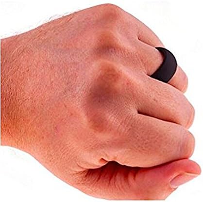 Silicone Wedding Rings, 2 Pak with Black and Grey Sizes: 9, 10, 11 &amp; 12 Flexible/Comfortable Safety/ Medical Grade Hypoallergenic, Show Your Commitment in Stylish Comfort Today!