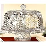 2-in-1 Domed Cake Plate & Chip'N Dip