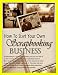 Search : How To Start Your Own Scrapbooking Business