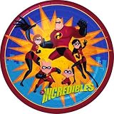 The Incredibles Lunch Plates 8ct