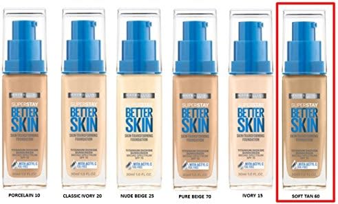 Maybelline Superstay Better Skin Skin-Transforming Foundation - SOFT TAN 60