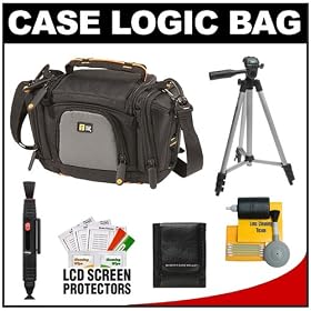 Case Logic SLCC-2 Digital Camcorder Case + Tripod + Accessory Kit for Sony Handycam... by Case Logic