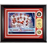 St. Louis Cardinals 2007 MLB Team Force Photo Mints w/ two 24KT Gold Coins