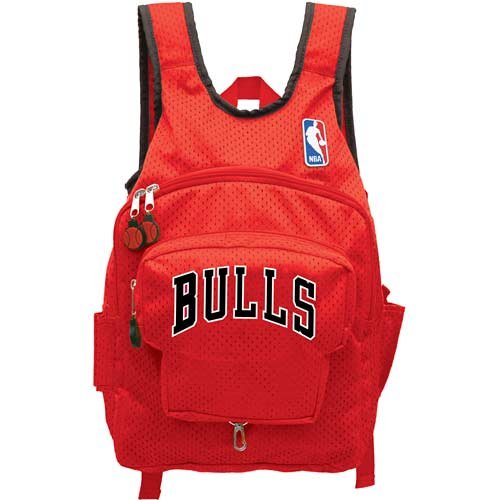 The Original Ballbag Chicago Bulls Women's and Youth Jersey Backpack