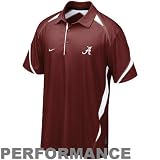 Nike Alabama Crimson Tide Crimson 2010 Play Action Pass Coaches Sideline Performance Polo